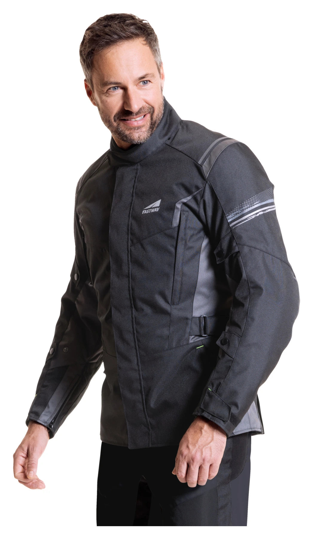 Fastway T-2203 Vīriešu vissezonas moto jaka