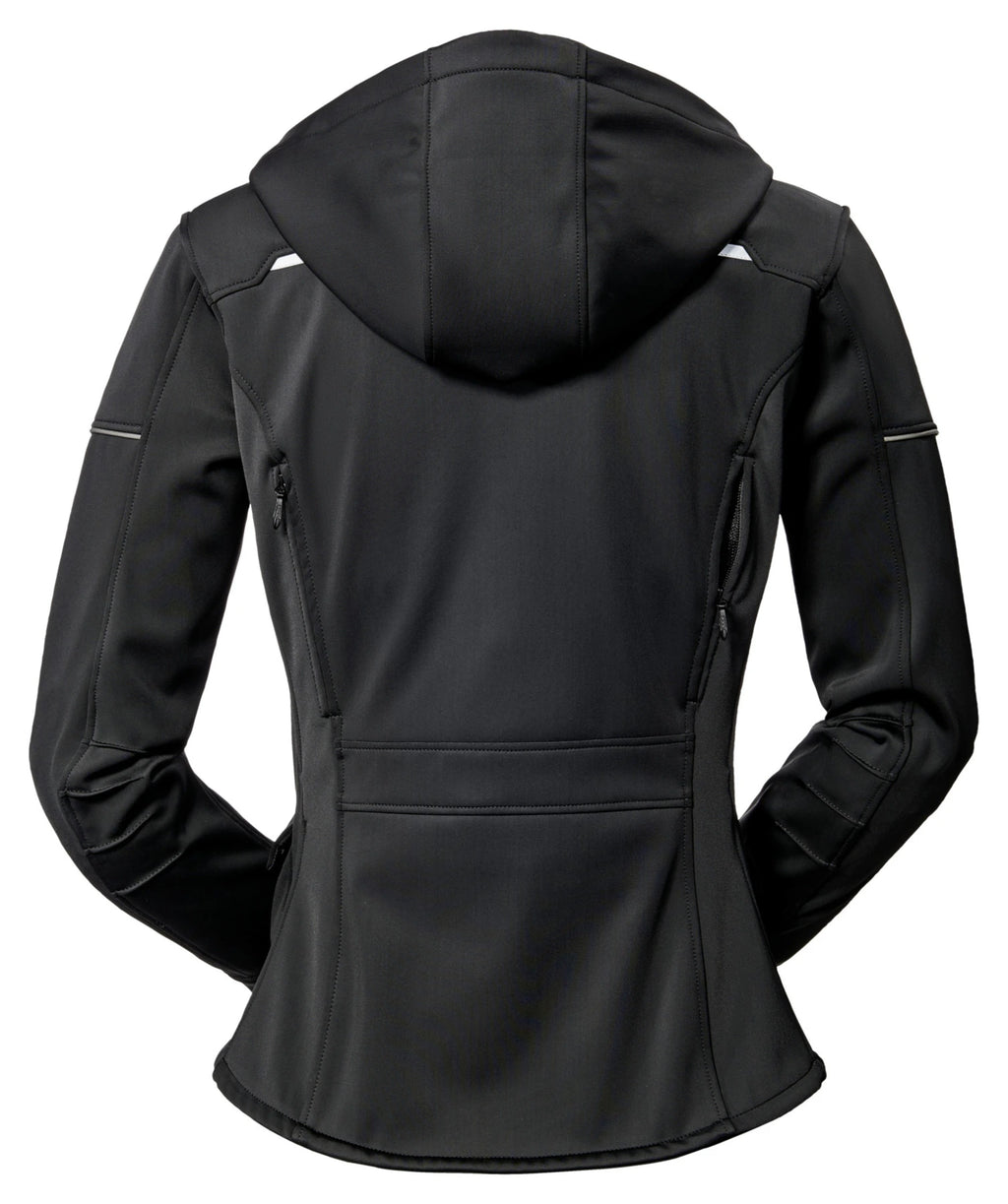 Sieviešu ūdensizturīga softshell motojaka Vanucci VUJ-1 — Melna