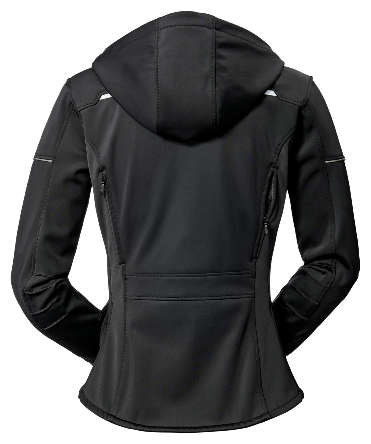 Sieviešu ūdensizturīga softshell motojaka Vanucci VUJ-1 — Melna