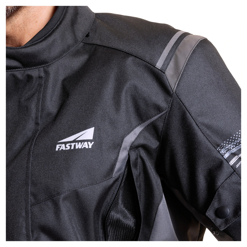 Fastway T-2203 Vīriešu vissezonas moto jaka