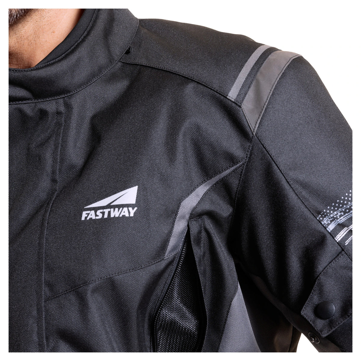 Fastway T-2203 Vīriešu vissezonas moto jaka